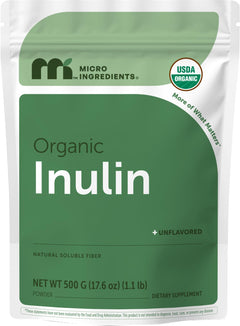 Micro Ingredients paquete frontal mostrando tamaño y marca para fácil identificación