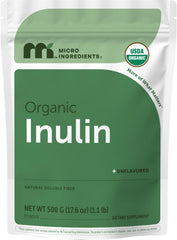 Micro Ingredients paquete frontal mostrando tamaño y marca para fácil identificación