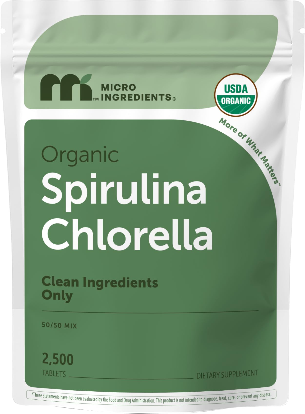 Micro Ingredients frasco frontal mostrando la etiqueta clara y tamaño del producto