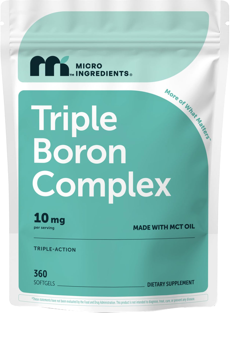 Micro Ingredients frontal del envase mostrando el nombre y cantidad