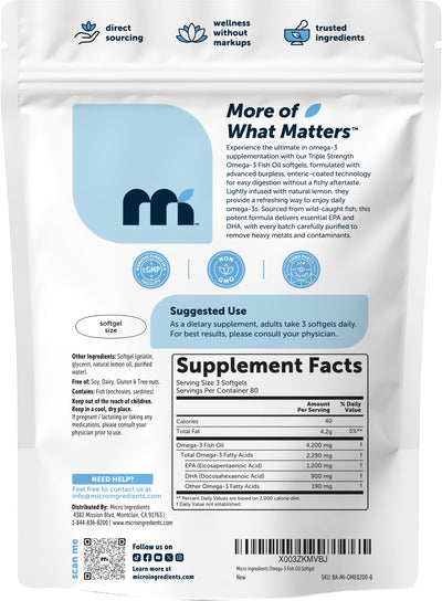 Micro Ingredients bottle on kitchen counter suggesting daily supplement use