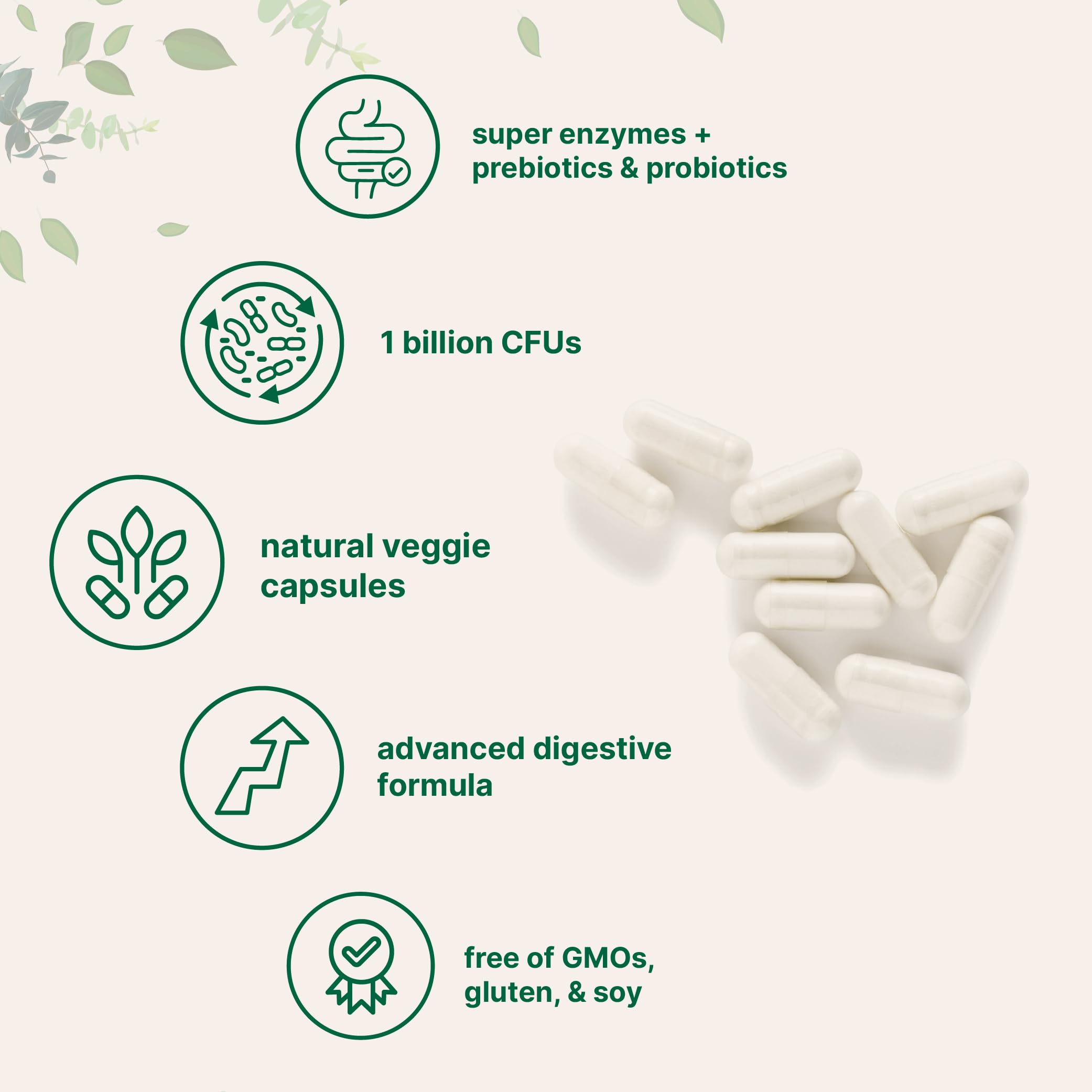 Micro Ingredients etiqueta con ingredientes y beneficios visibles