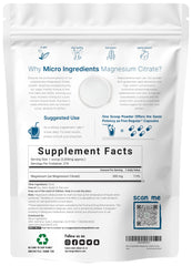 Micro Ingredients included scoop measuring a serving for accurate dosing benefit