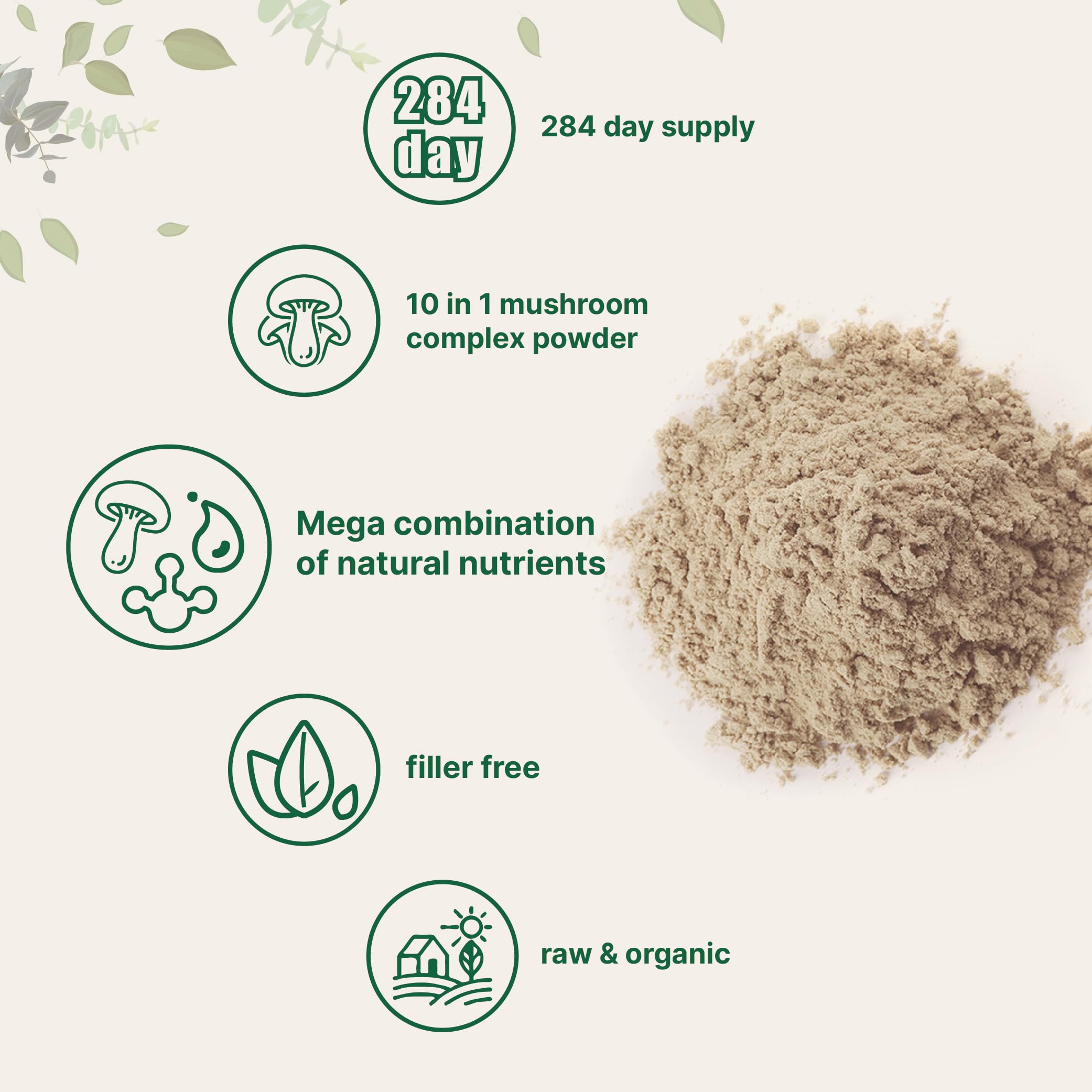 Micro Ingredients powder texture close-up highlighting fine mixability benefit