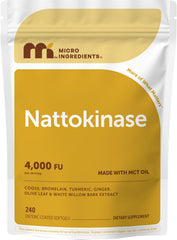Micro Ingredients front packaging showing product name and 240 softgels benefit clarity