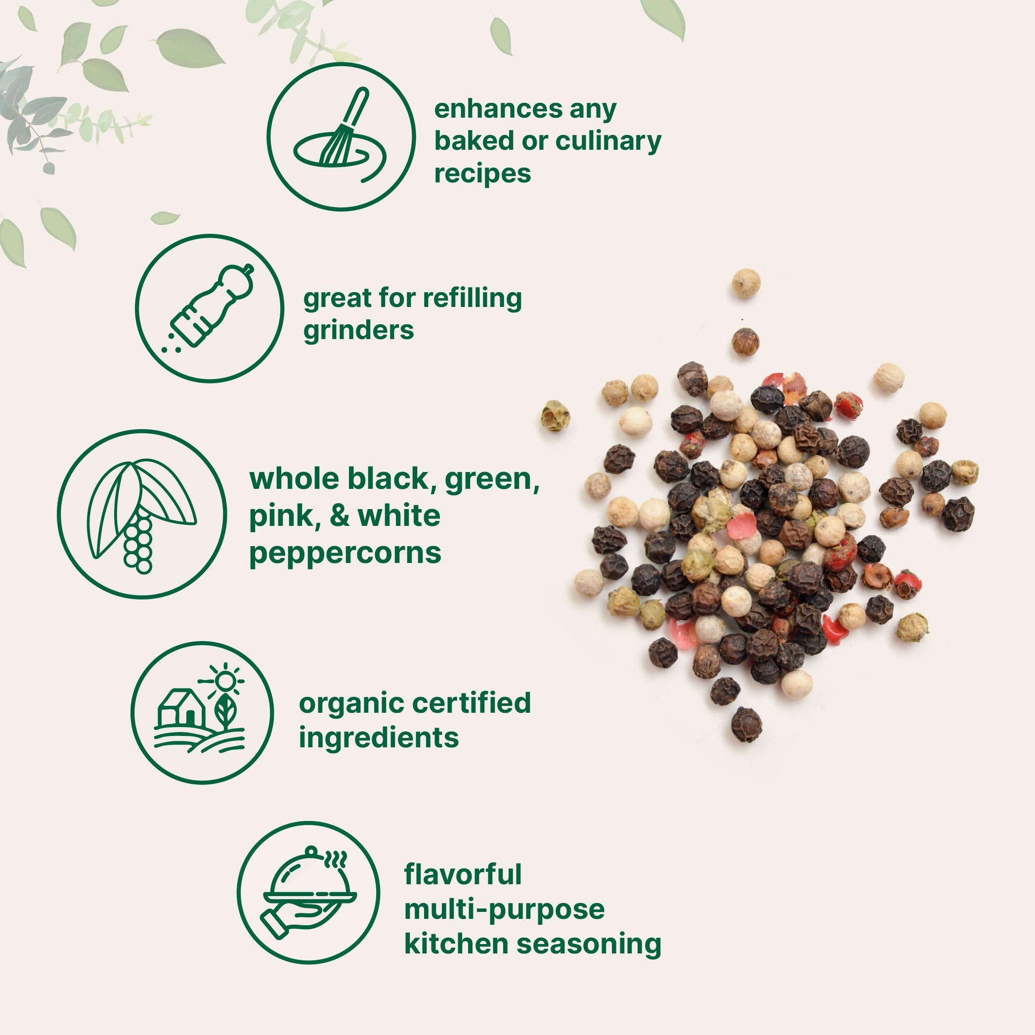 Micro Ingredients comparación de tamaño 2 lb para almacenamiento y ahorro