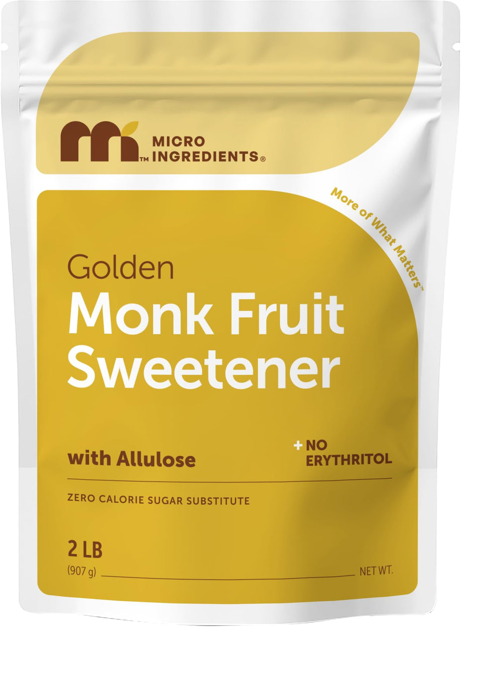 Micro Ingredients pouch frente mostrando empaque y beneficio de conservación