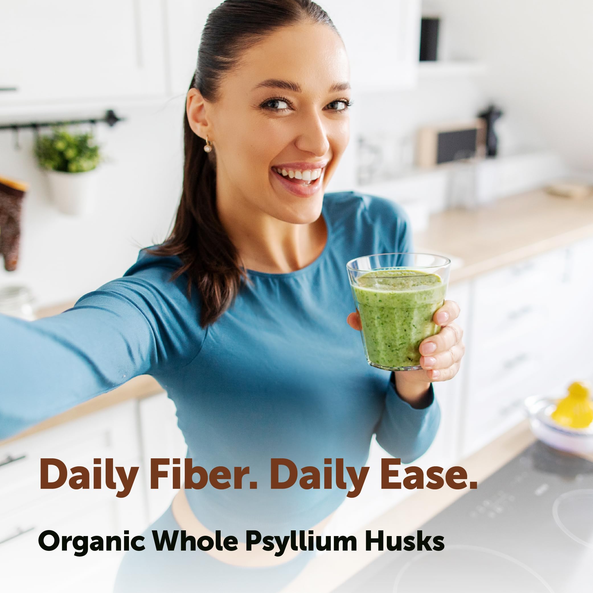 Micro Ingredients psyllium husks espolvoreado sobre avena para desayuno nutritivo