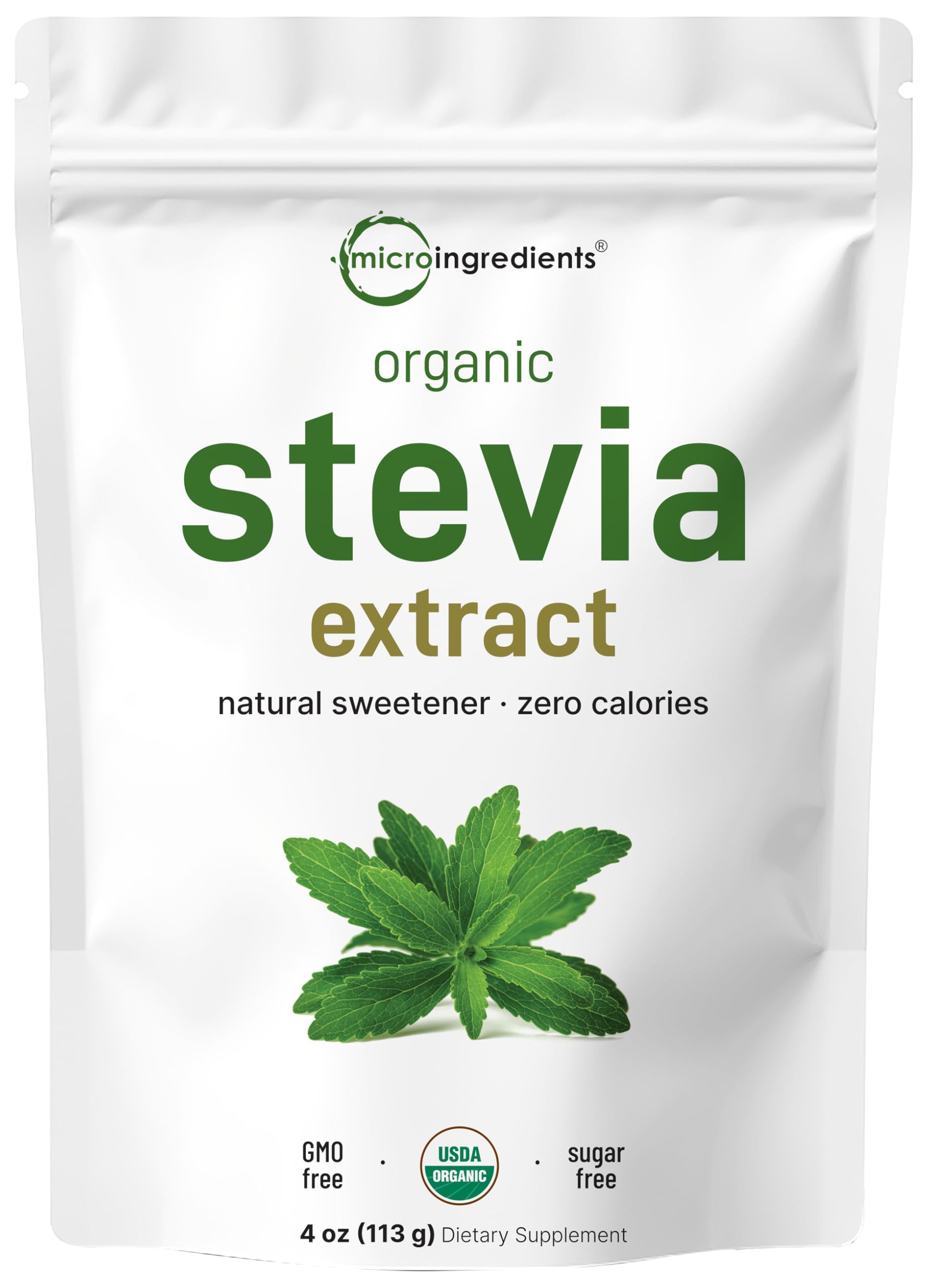 Micro Ingredients frente del empaque mostrando envase y marca, claridad en ingredientes
