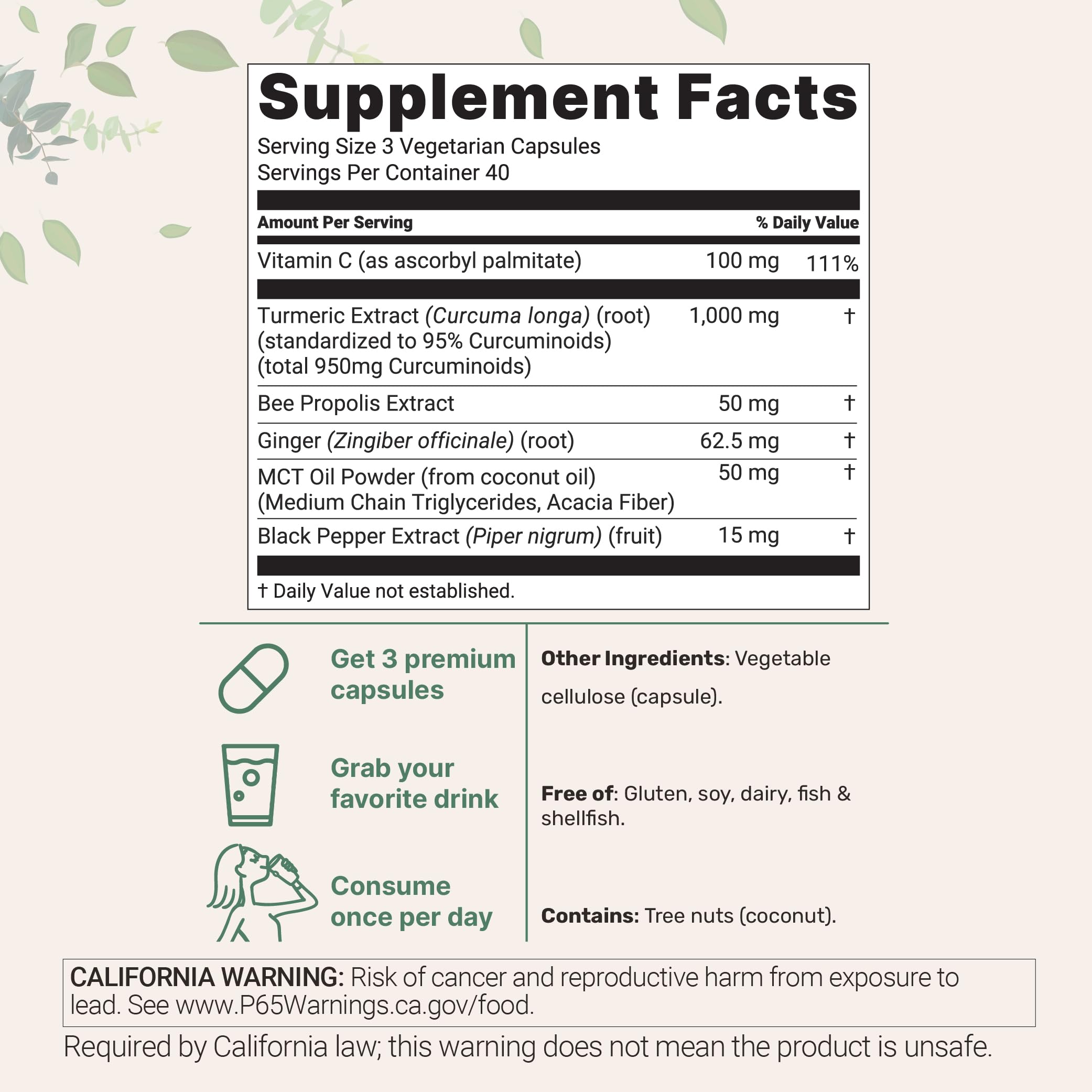 Micro Ingredients capsule close-up revealing texture and easy-to-swallow veggie capsule
