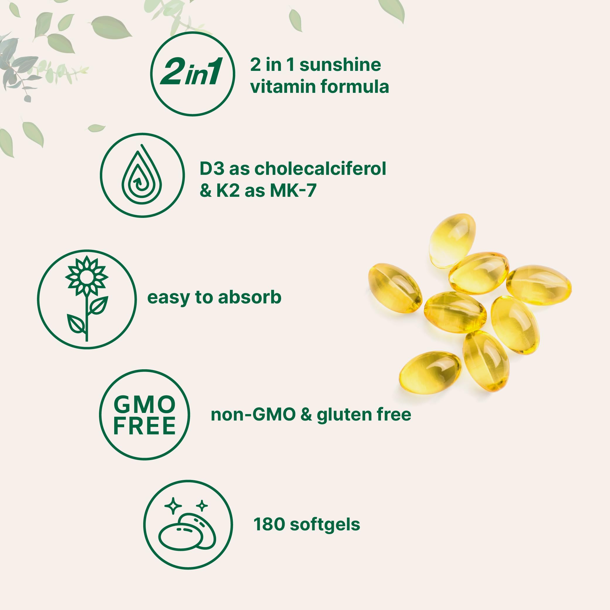 Micro Ingredients softgel en mano para comparar tamaño y facilidad