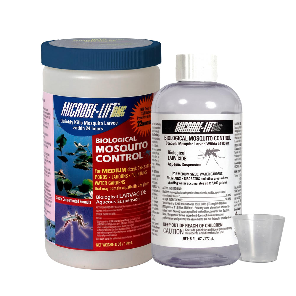 MICROBE-LIFT BMC botella frontal mostrando presentación y volumen