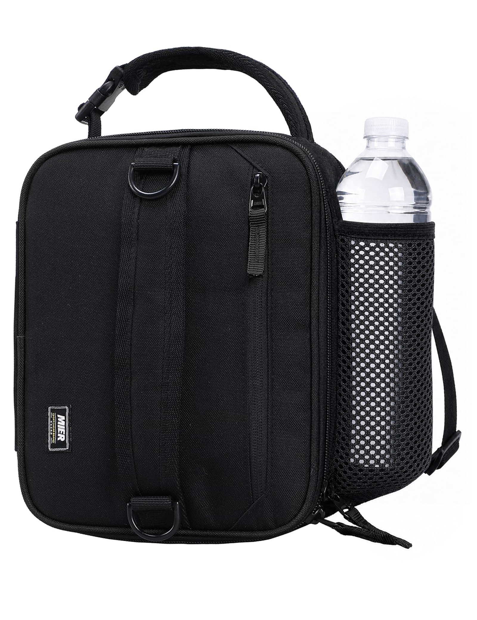 MIER lunch box front view showing exterior design and compact benefit
