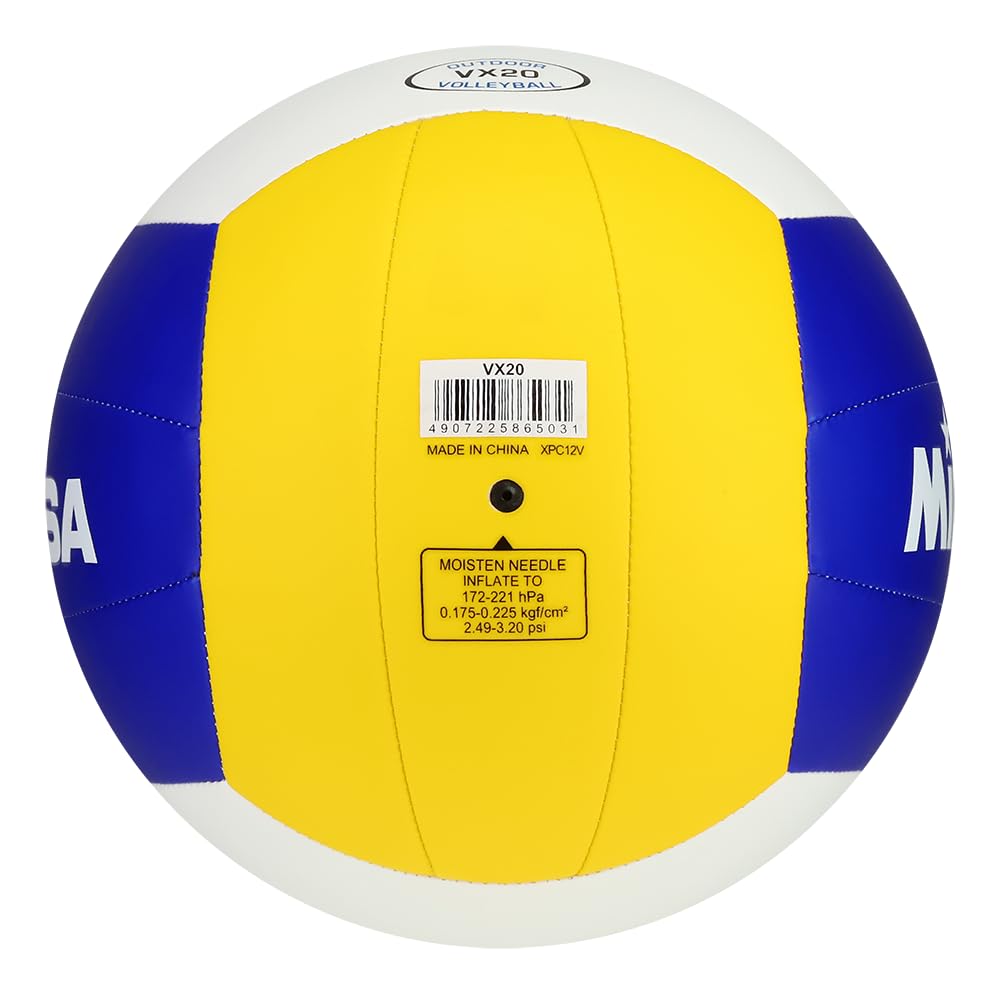 Mikasa VX20 held in hand to show official size and easy handling