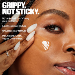 Milk Makeup Hydro Grip ingredient focus bottle highlighting hyaluronic benefit