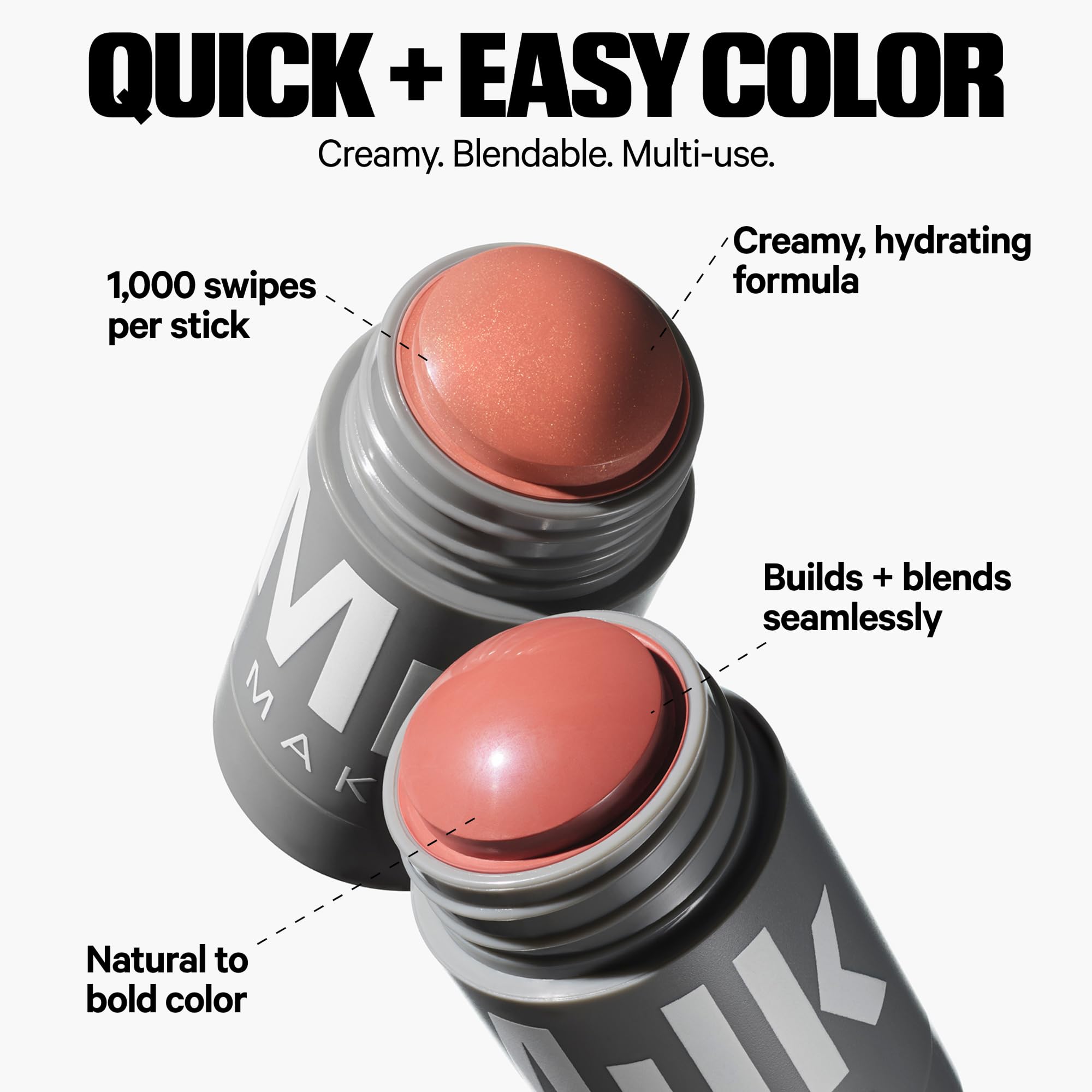 Milk Makeup primer plano de textura cremosa que facilita difuminar