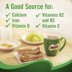 MILO vaso frío preparado con leche, bebida refrescante y energética para niños activos