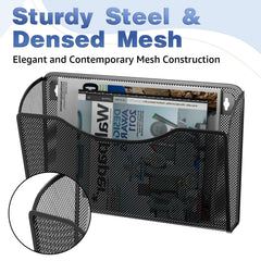 MINDEPOT organizador colgado con papeles facilita acceso rápido