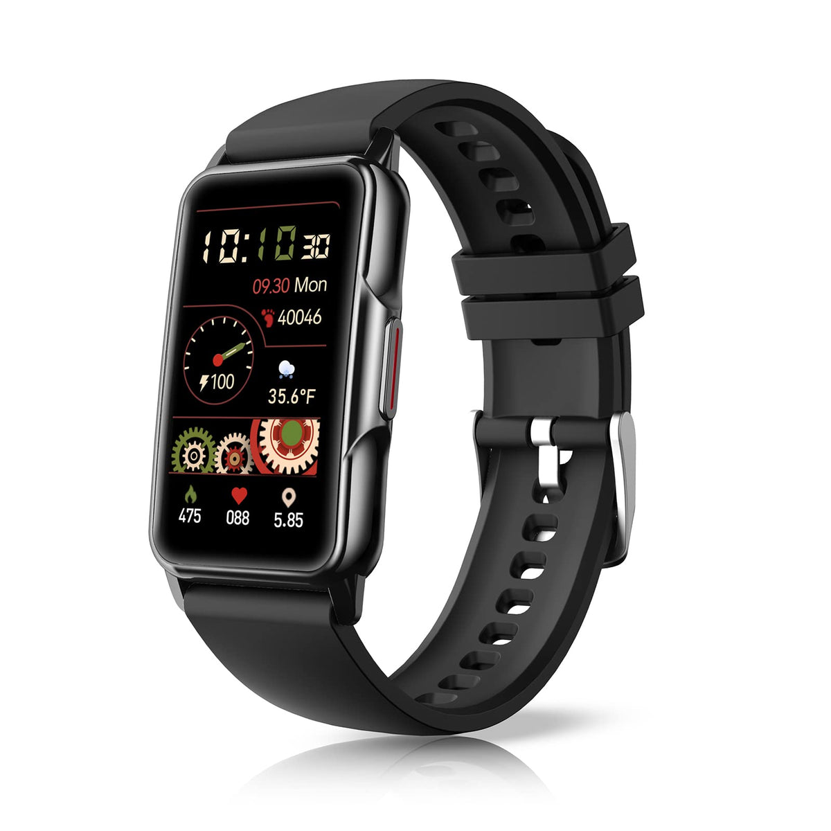 Mindrose vista frontal del reloj mostrando diseño y beneficios visuales