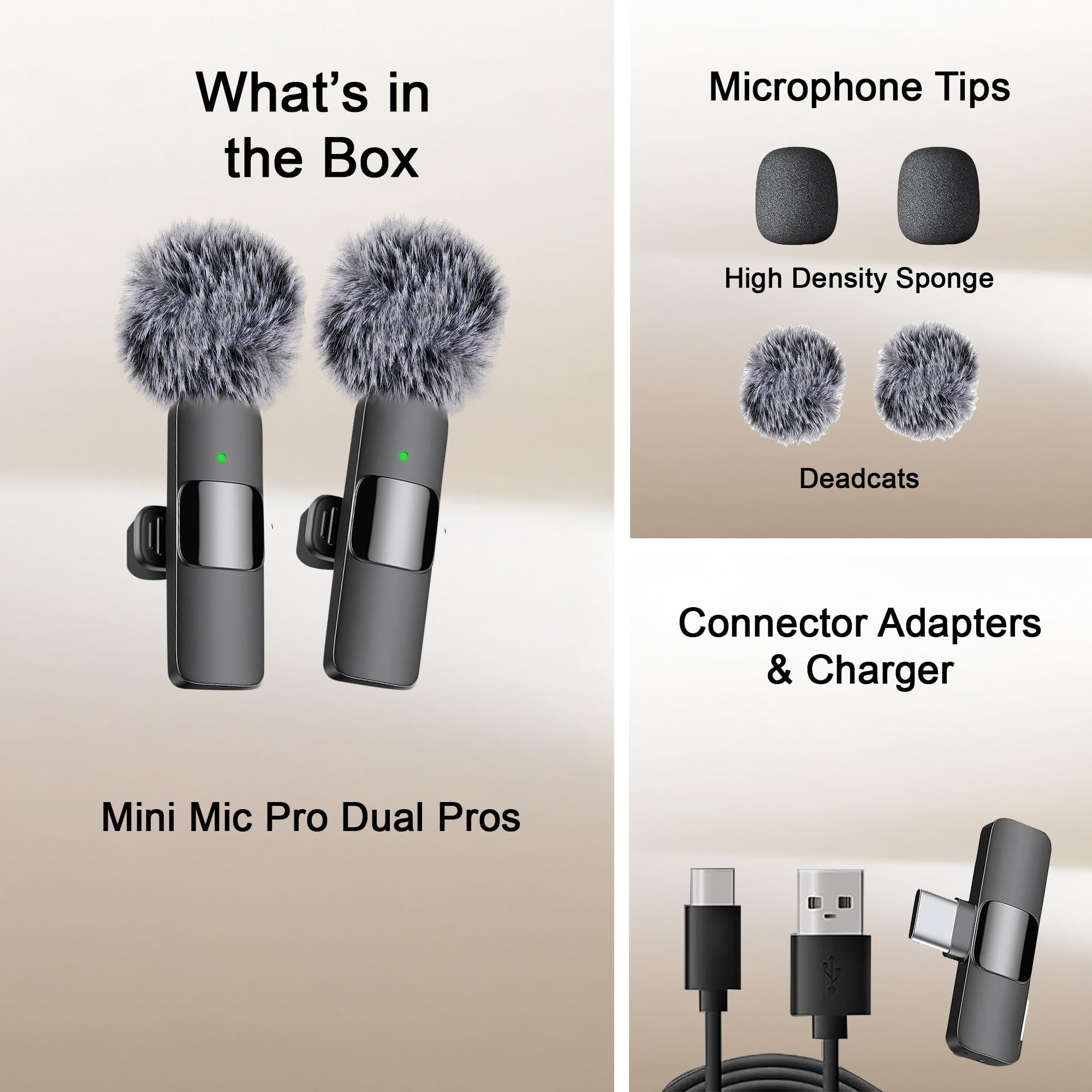 Mini Mic Pro en exteriores con dead cat reduciendo ruido de viento