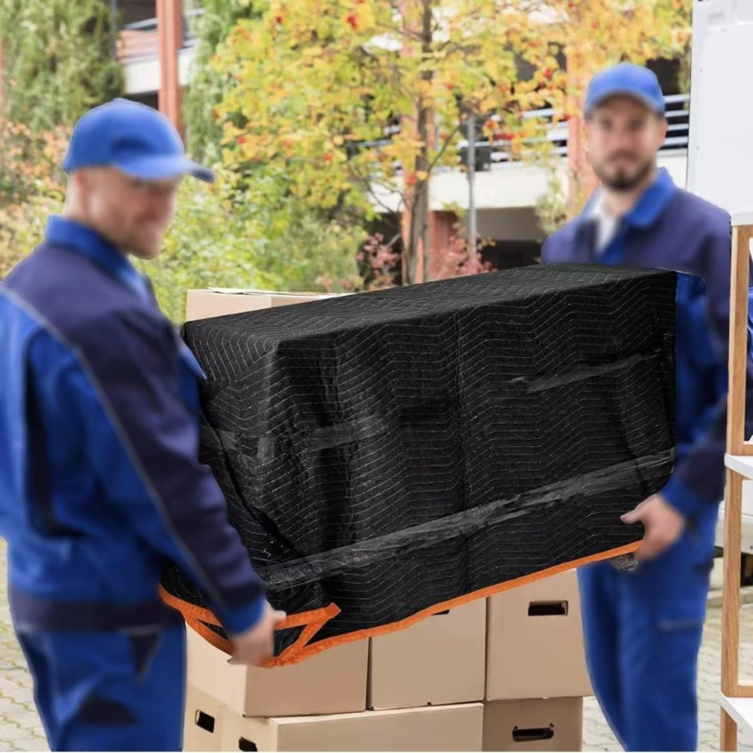 Mintboo manta sobre mesa muestra tamaño y cobertura práctica