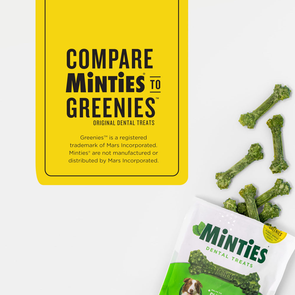 Minties primer plano de textura para frotar dientes y limpieza