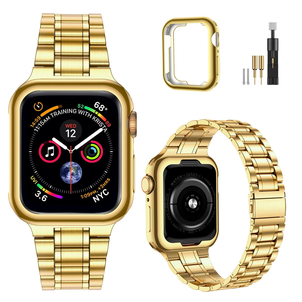 MioHHR correa frontal compatible Apple Watch aspecto elegante y profesional