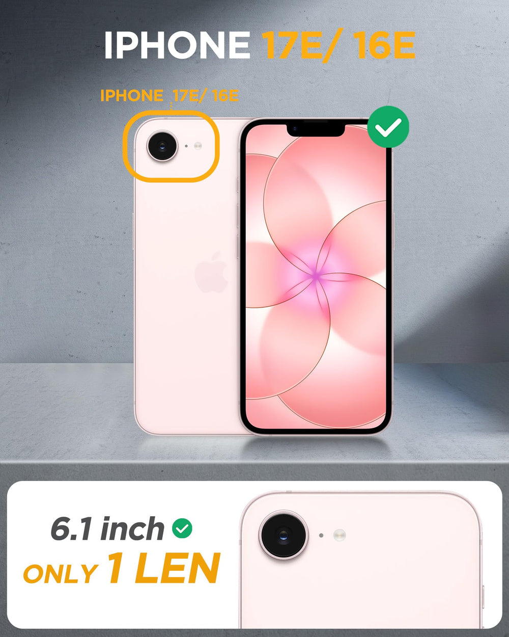 Miracase primer plano del protector de vidrio integrado, tacto sensible