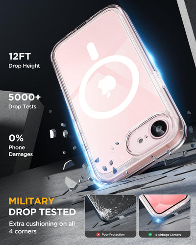Miracase funda en mano para mostrar tamaño y uso cómodo