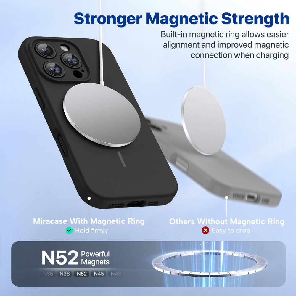 Miracase forro de microfibra interior que protege la superficie del iPhone