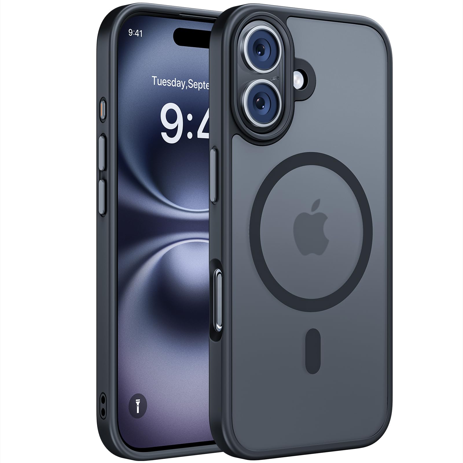 Miracase funda frontal para iPhone 16 con diseño delgado y protección