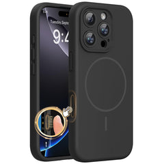 Miracase funda frontal negra mostrando ajuste preciso y seguridad