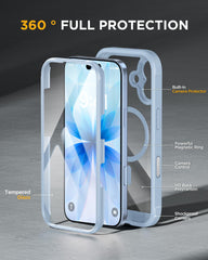 Miracase clear back panel displaying iPhone color while resisting yellowing