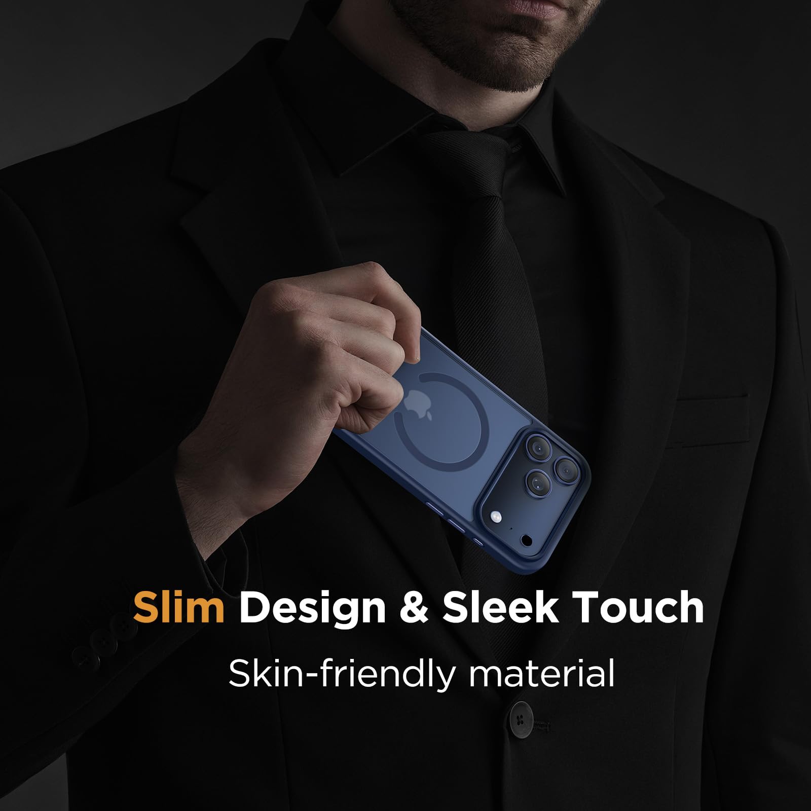 Funda Miracase en uso diario mostrando diseño delgado y agarre cómodo para movilidad