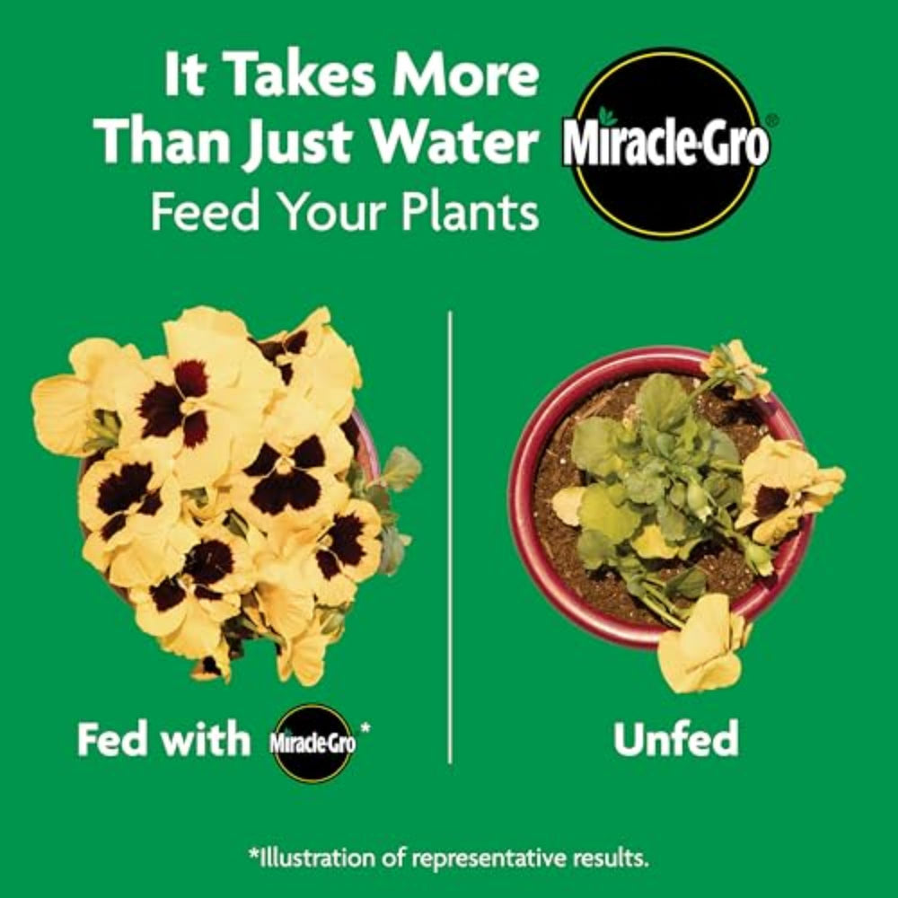 Miracle-Gro jardín con flores para inspiración de uso