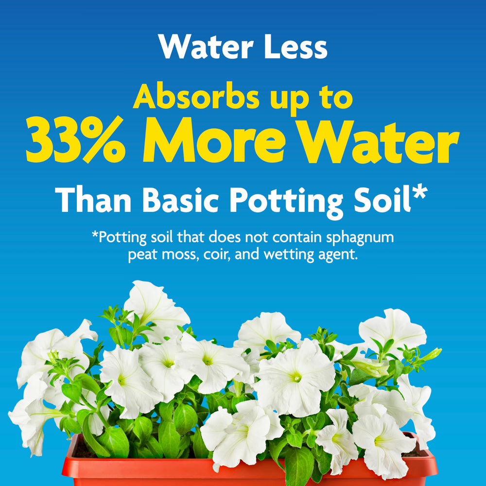 Two Miracle-Gro bags side-by-side illustrating the 2-pack value