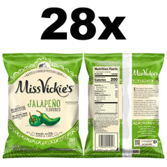 Miss Vickie's rebanadas gruesas y textura crujiente para mayor satisfacción
