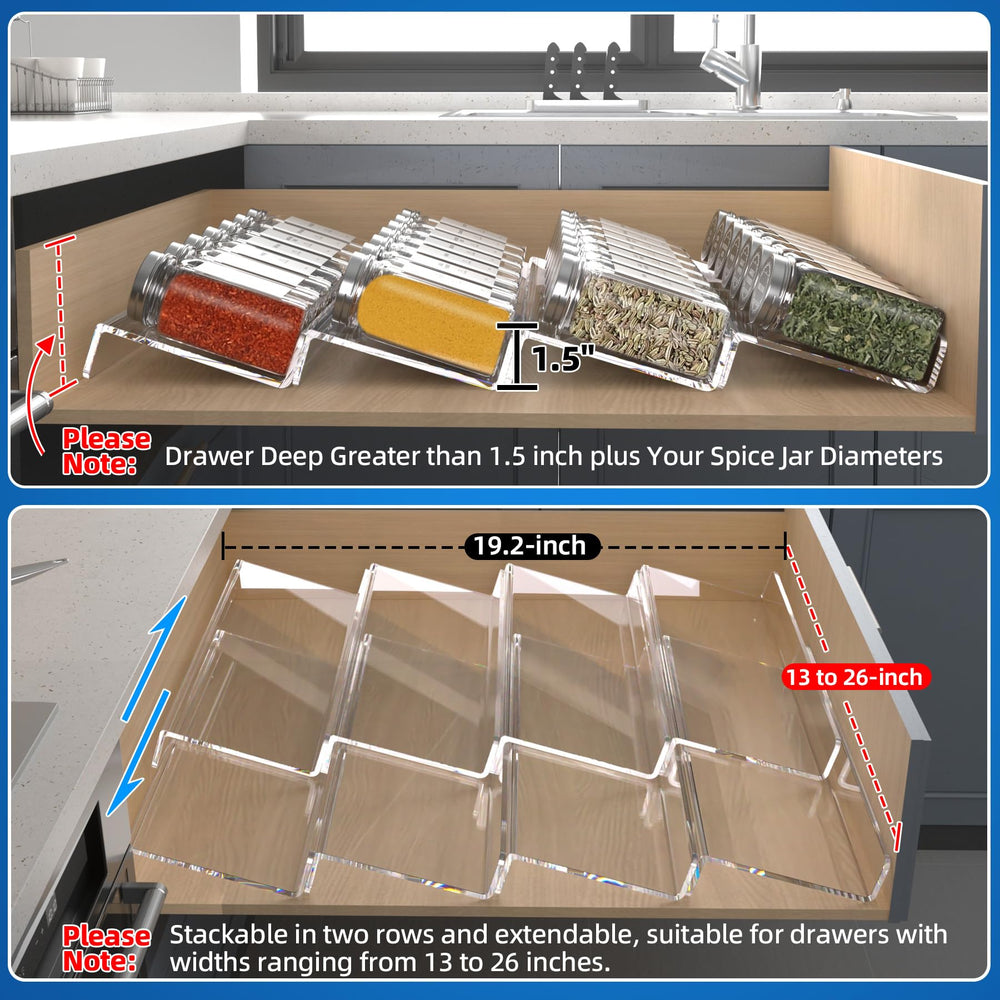 MIUKAA en cajón de cocina maximizando espacio y visibilidad