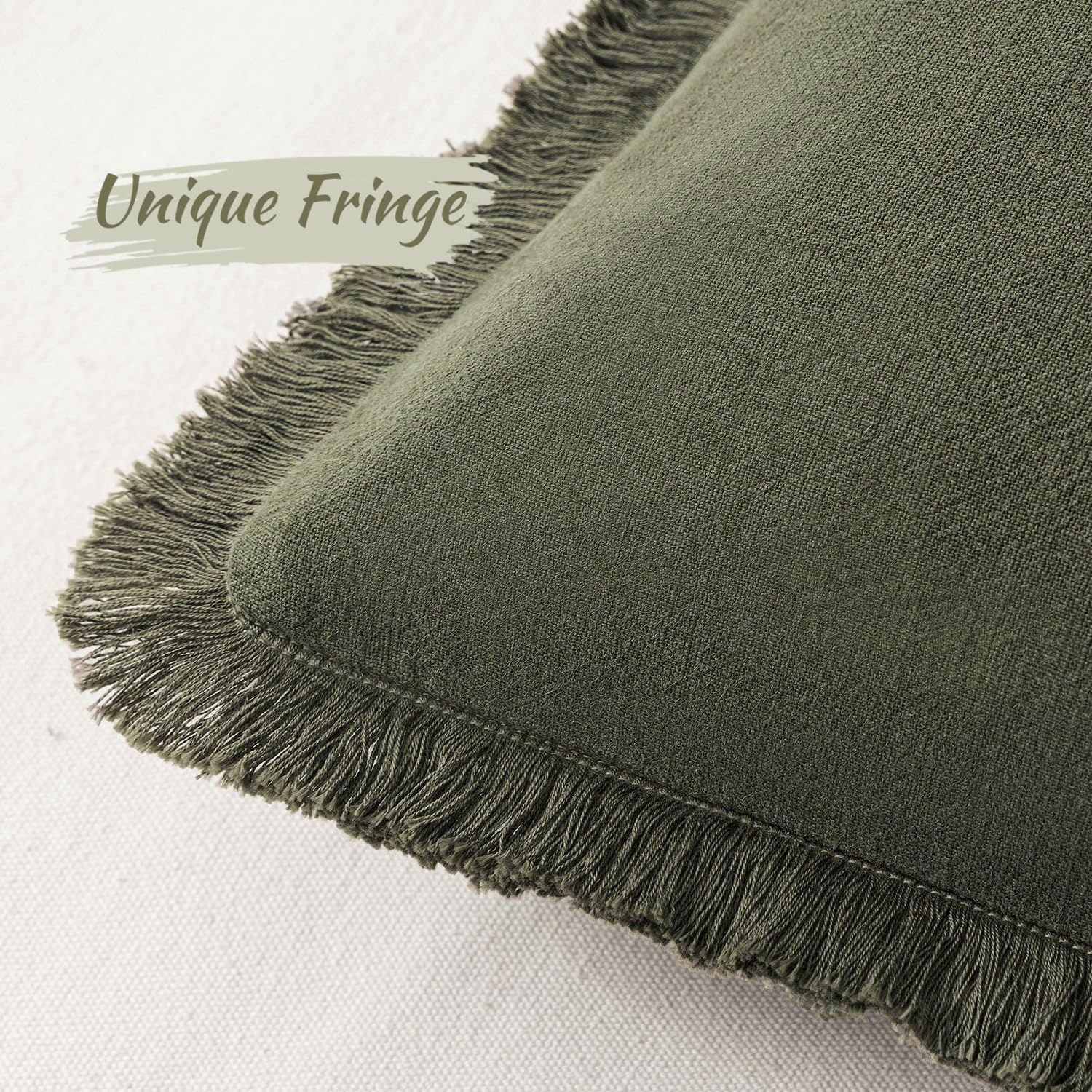MIULEE primer plano de flecos boho mostrando detalle artesanal
