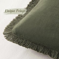 MIULEE primer plano de flecos boho mostrando detalle artesanal