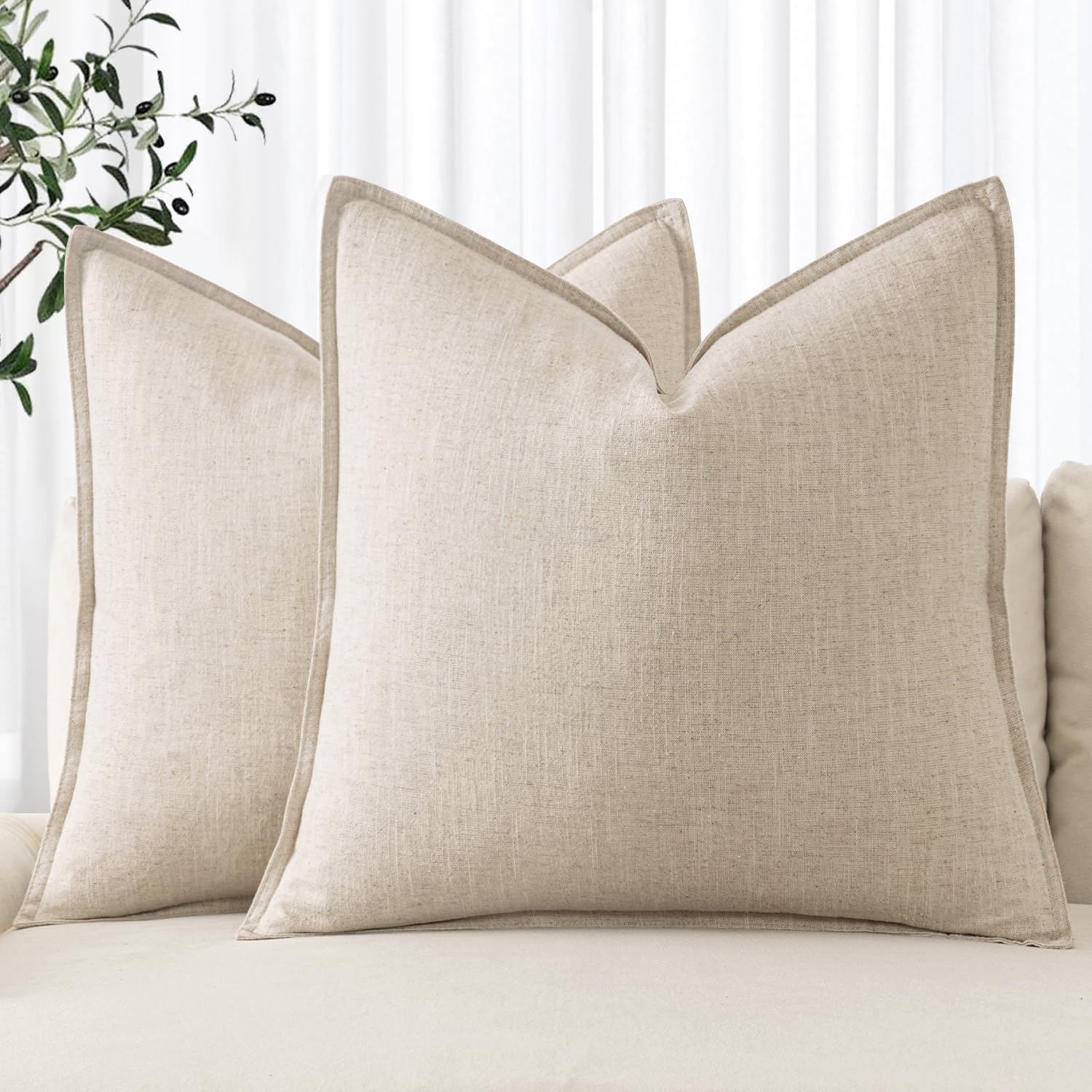 MIULEE funda frontal beige natural mostrando diseño y beneficio estético