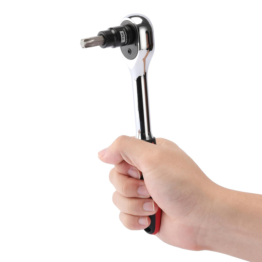 MIXPOWER herramienta en uso sobre motor, ajuste preciso y menor deslizamiento