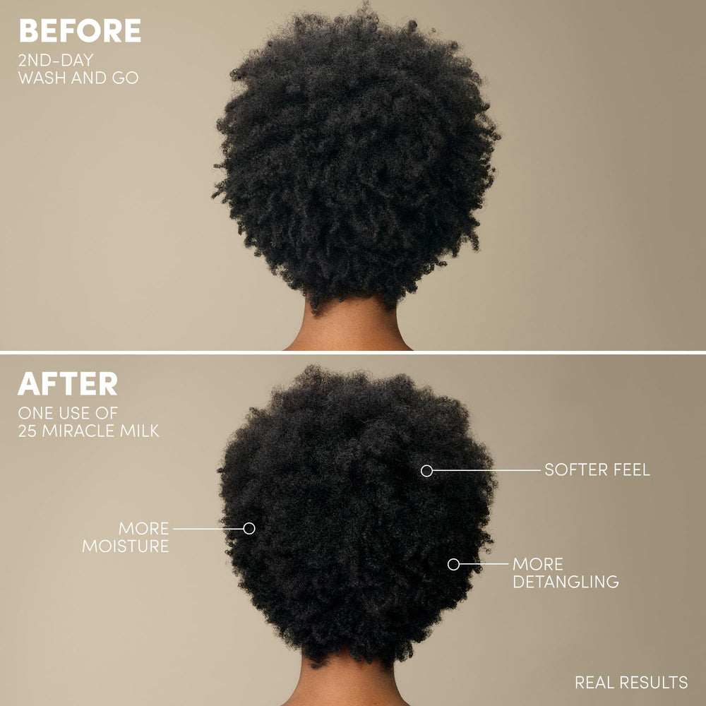 Coconut oil next to Mizani bottle highlighting natural softening benefit