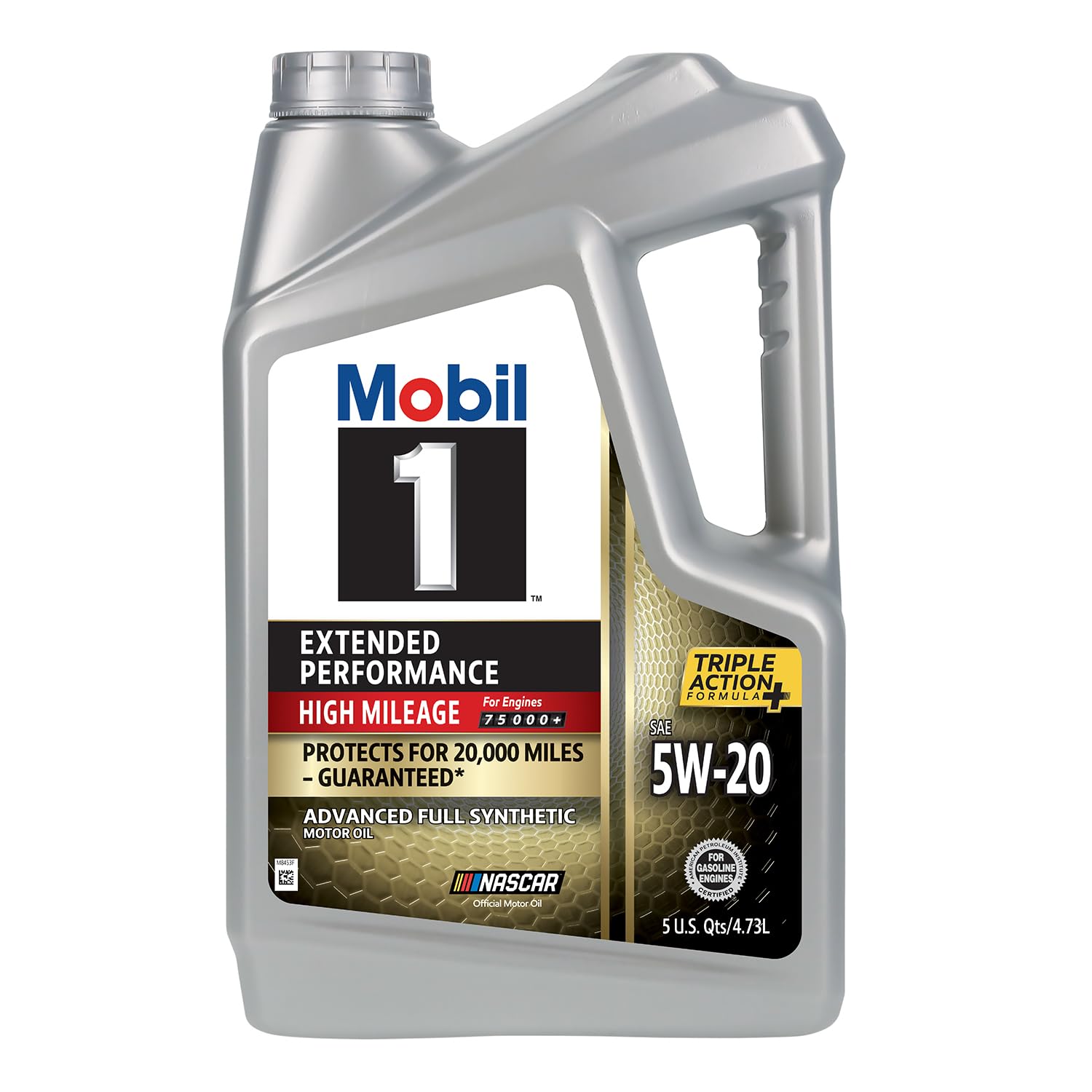 Mobil 1 etiqueta 5W-20 detalle de especificaciones y beneficios