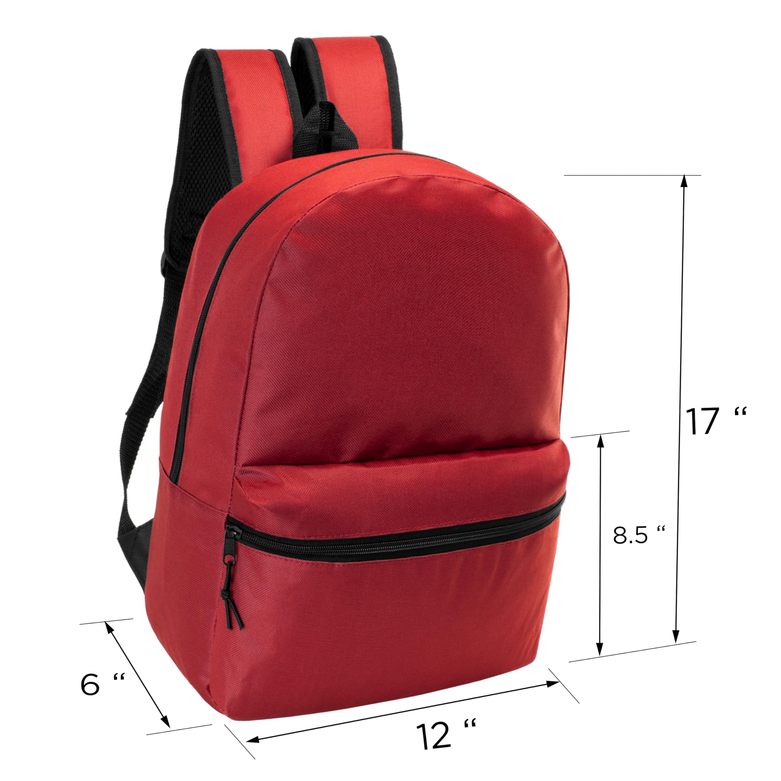 Moda West comparación de tamaño 17 pulgadas ideal para libros escolares
