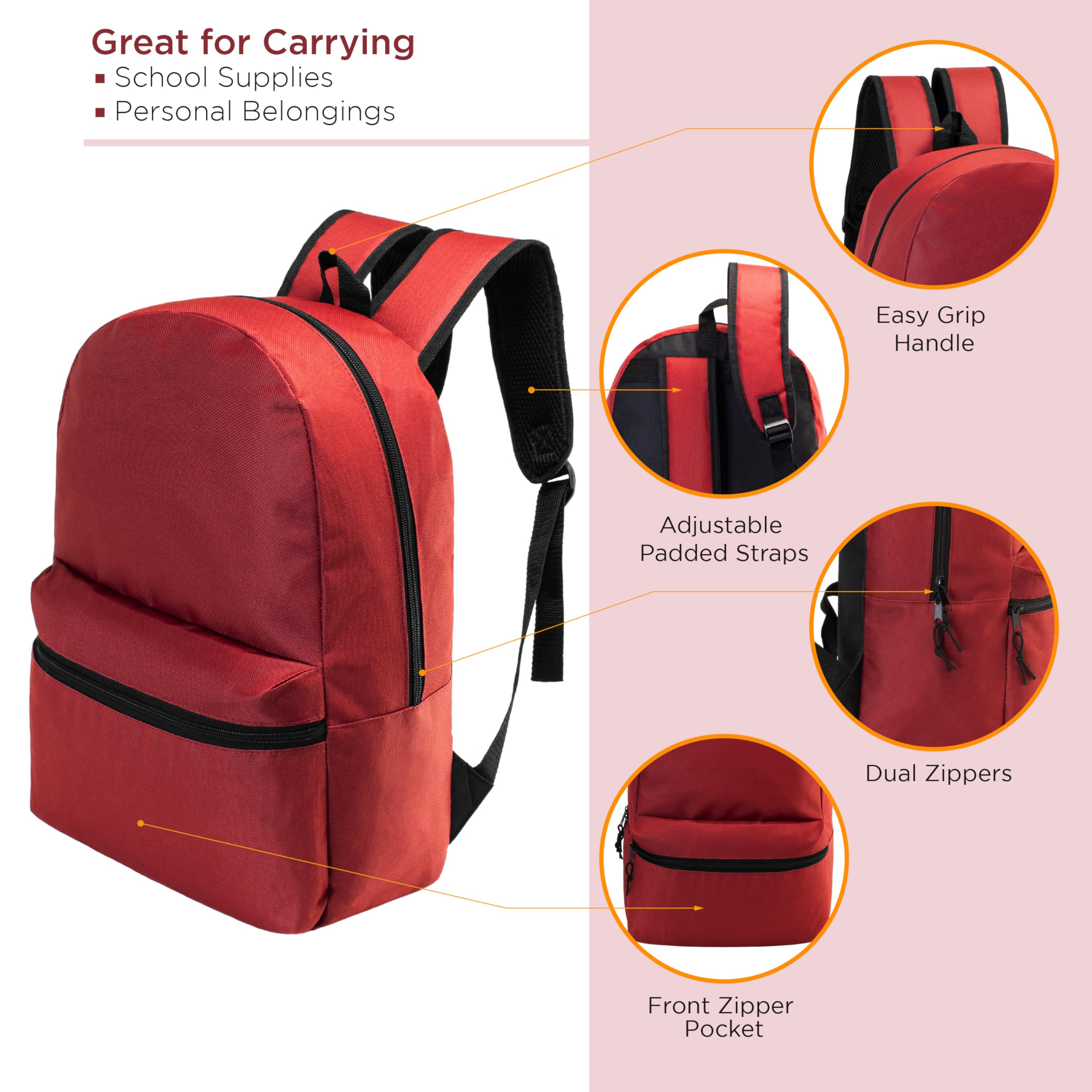 Moda West niño usando la mochila 17 pulgadas comoda y ajustable