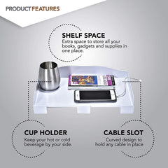 Modern Innovations close-up of cup holder showing secure drink placement benefit