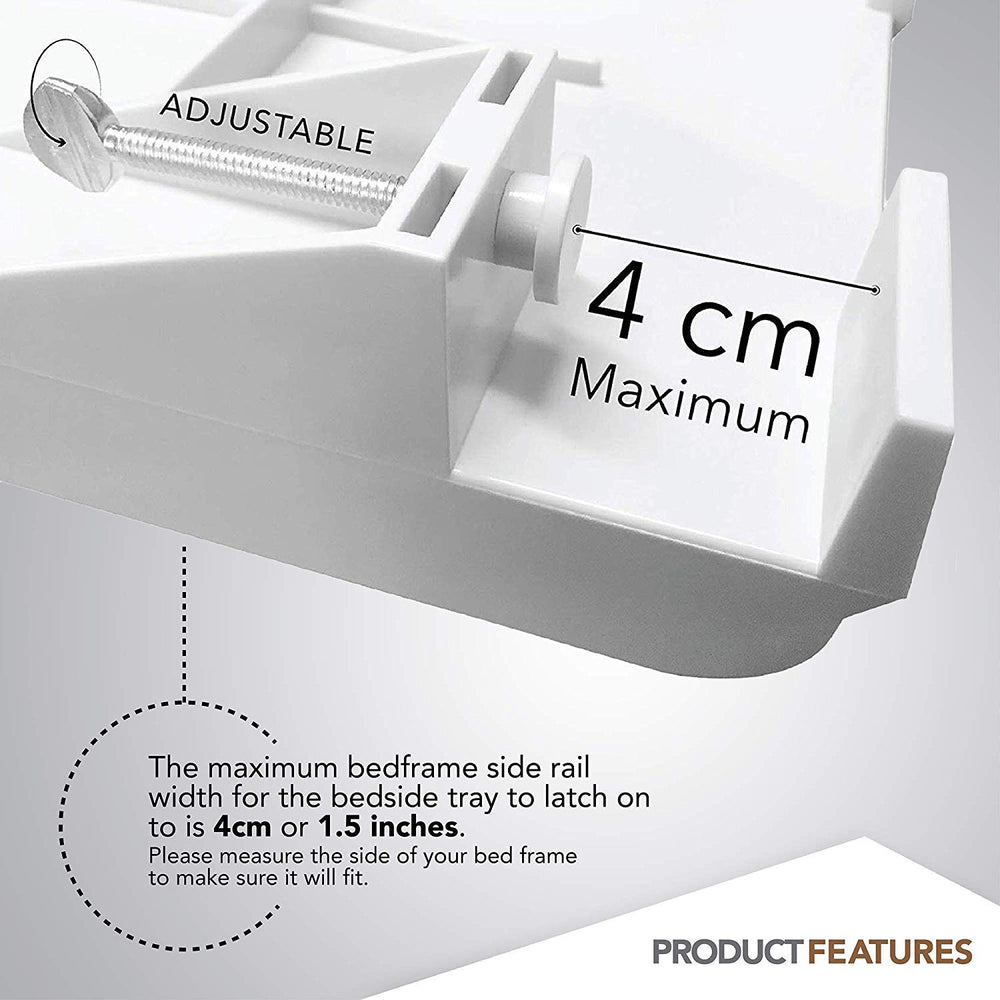 Modern Innovations cord insert detail showing tidy charging cable management benefit