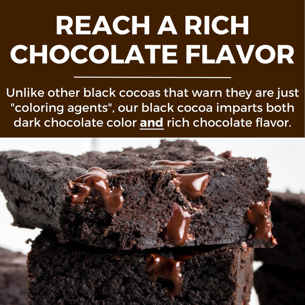 MODERN MOUNTAIN cucharada medidora con cacao negro que muestra la porción exacta