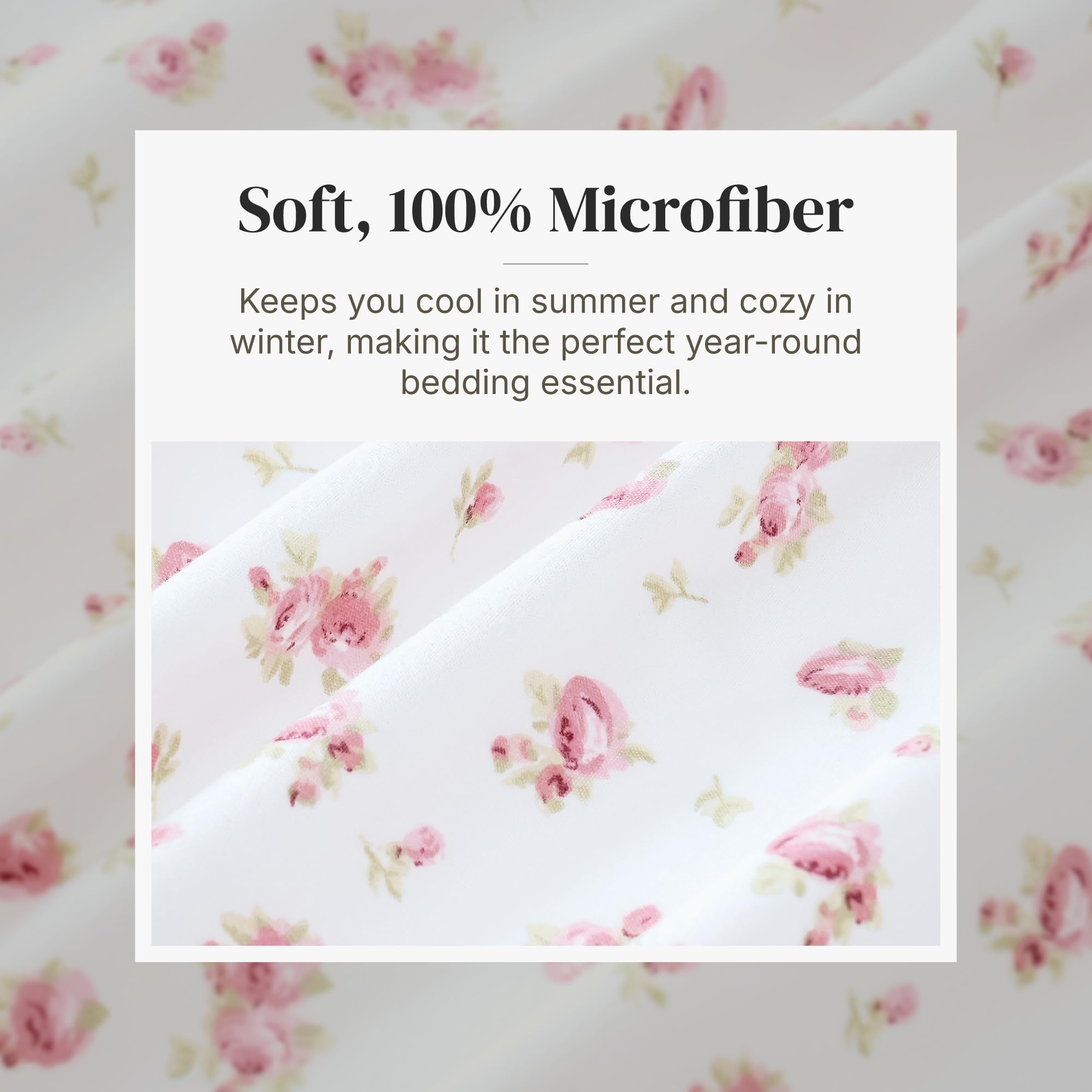 Modern Threads fitted sheet on queen mattress showing full coverage and scale